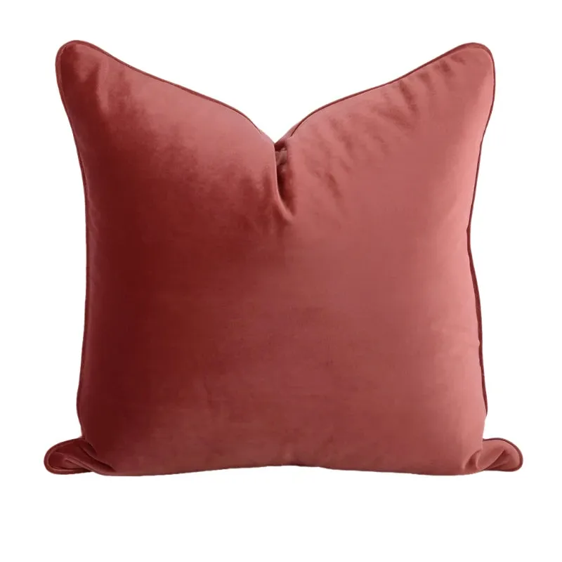 Luxe Italian Velvet Throw Pillow Covers