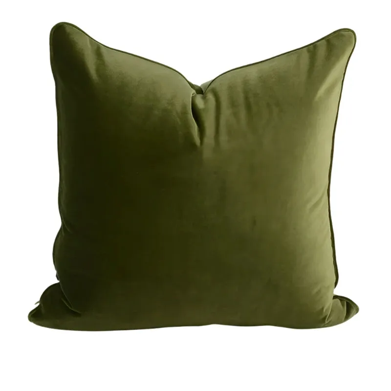 Luxe Italian Velvet Throw Pillow Covers