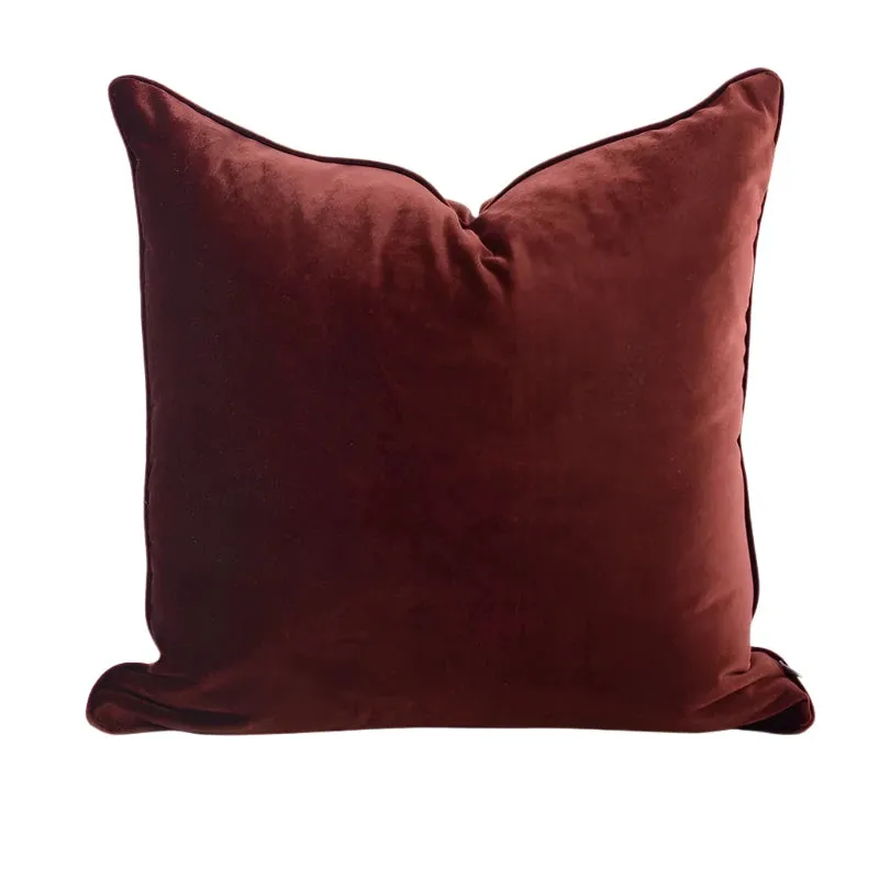 Luxe Italian Velvet Throw Pillow Covers
