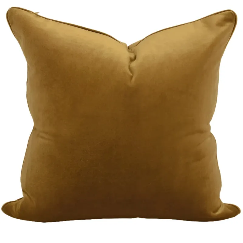 Luxe Italian Velvet Throw Pillow Covers