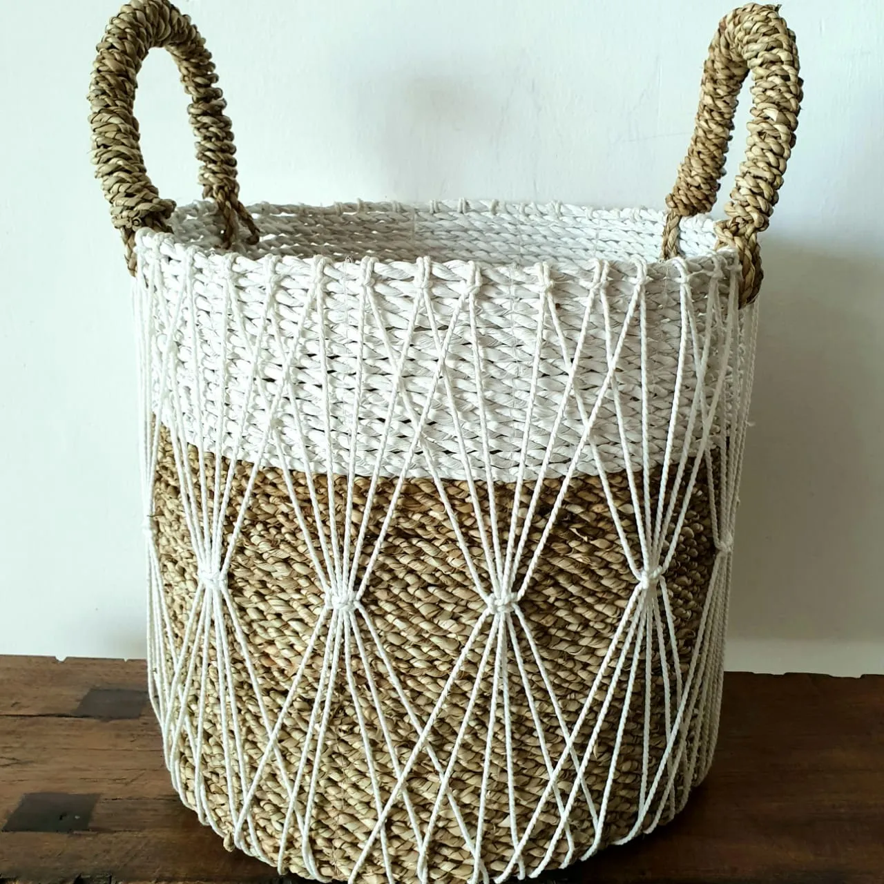 Mac Set 3 Raffia & Straw Grass Basket Set