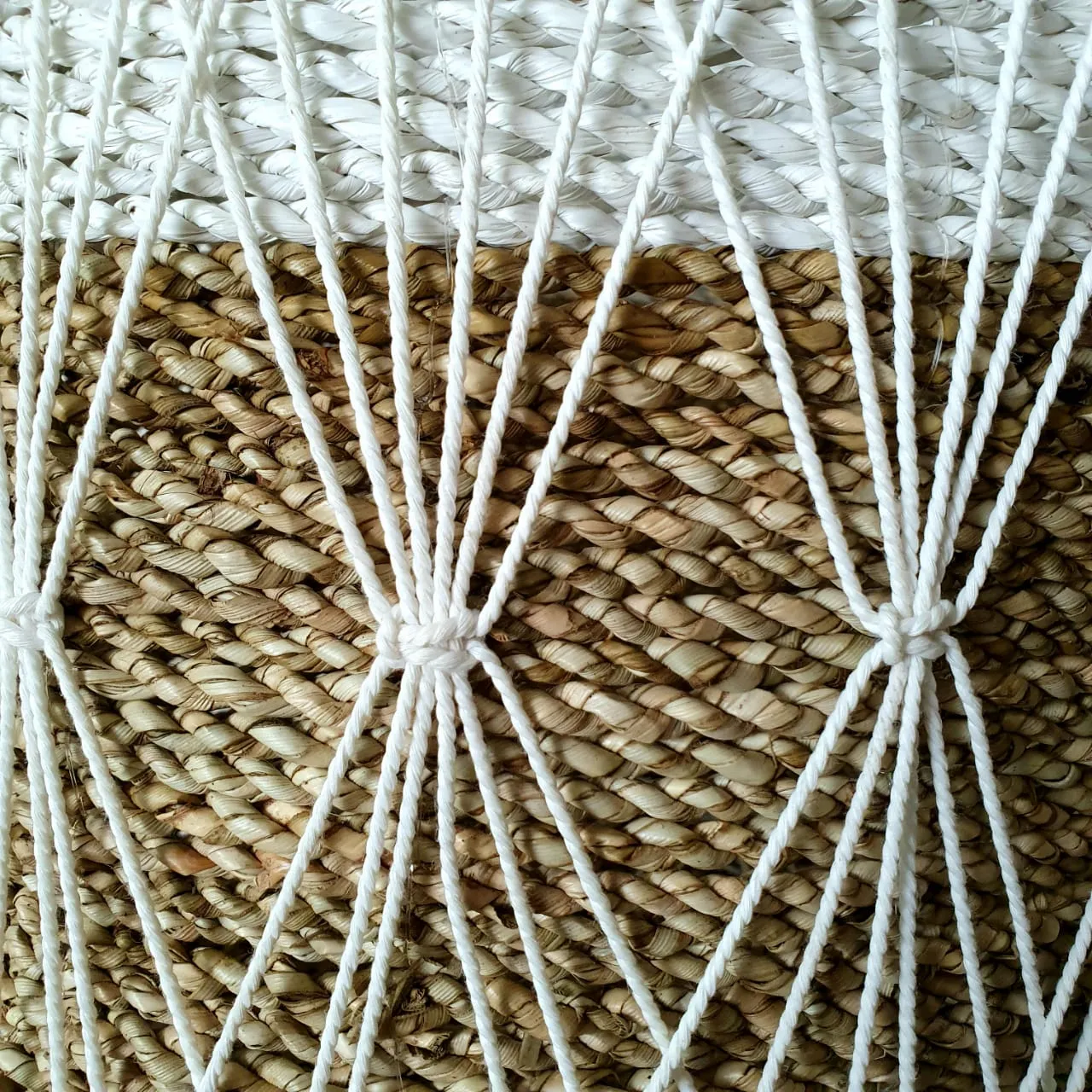Mac Set 3 Raffia & Straw Grass Basket Set