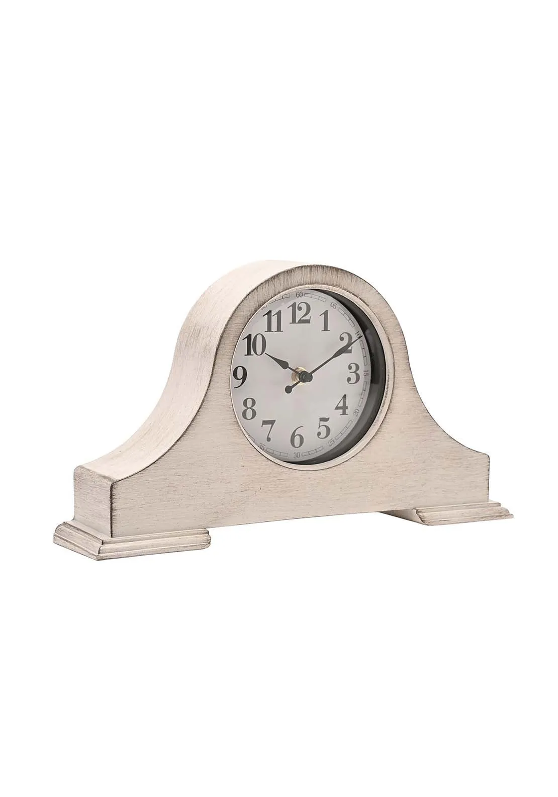 Mantel Clock 36Cm - White