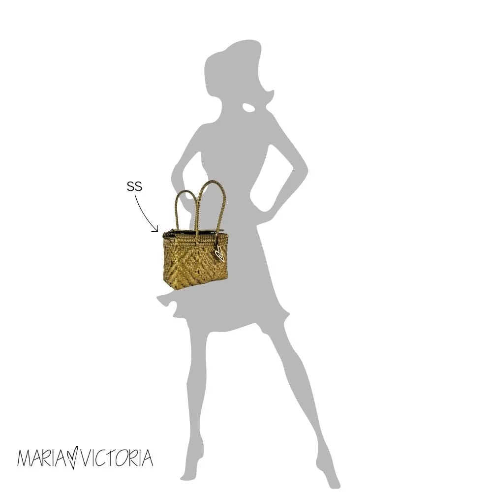 Maria Victoria | Glow MBR Basket | Upcycled, Handwoven