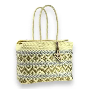 Maria Victoria | Shine Basket | Upcycled, Handwoven