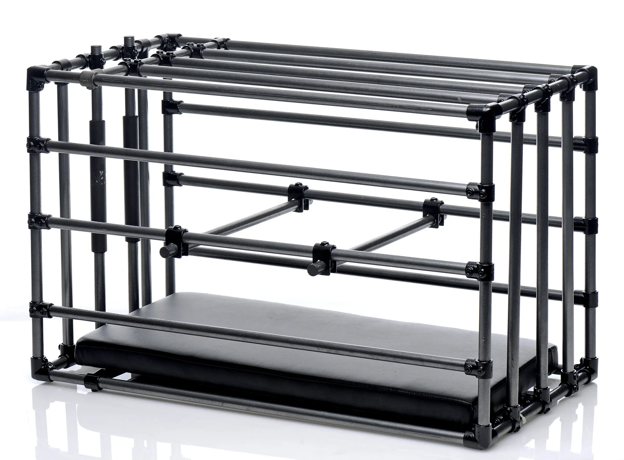 Master Series Kennel Adjustable Puppy Cage with Padded Board