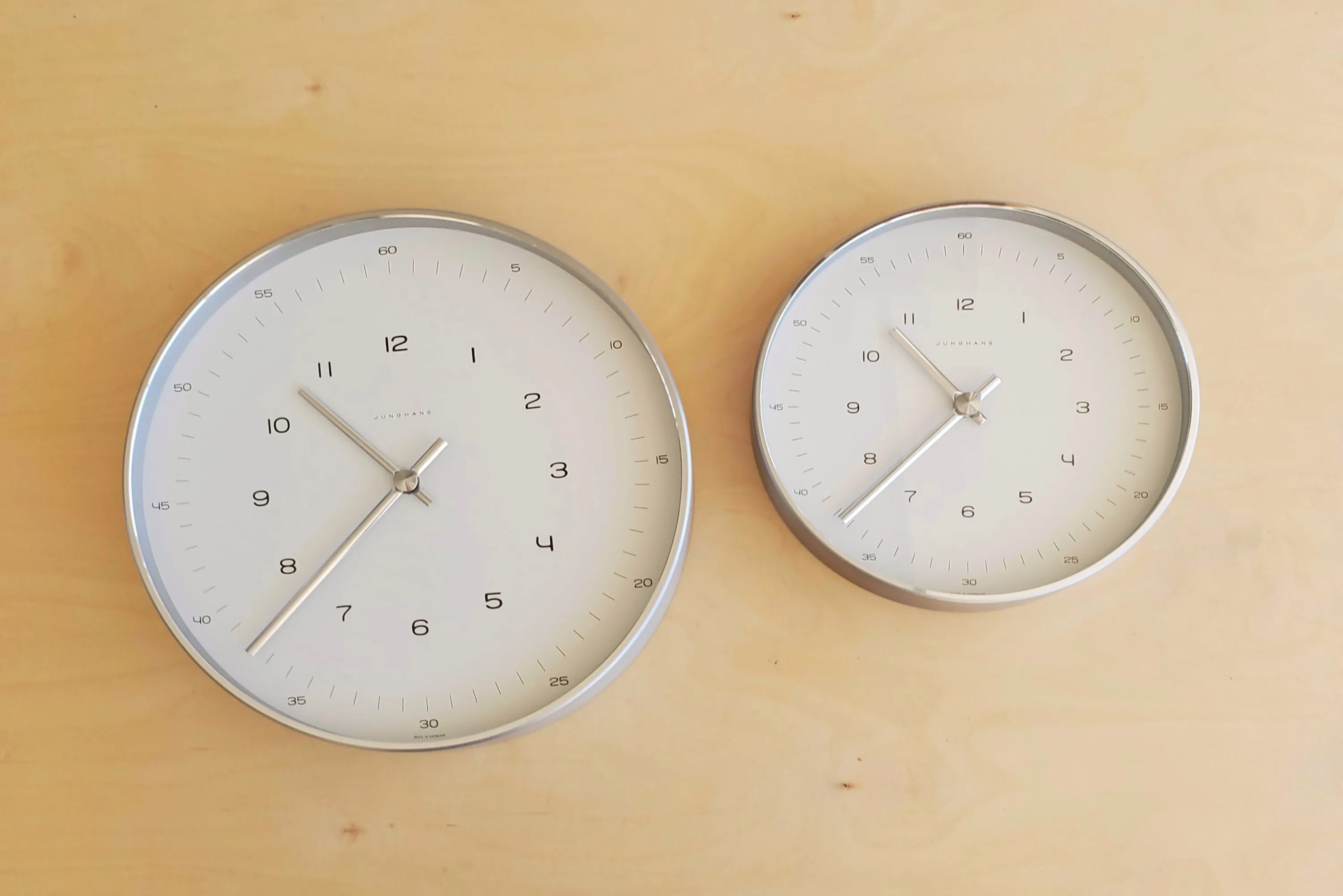 Max Bill Wall Clock