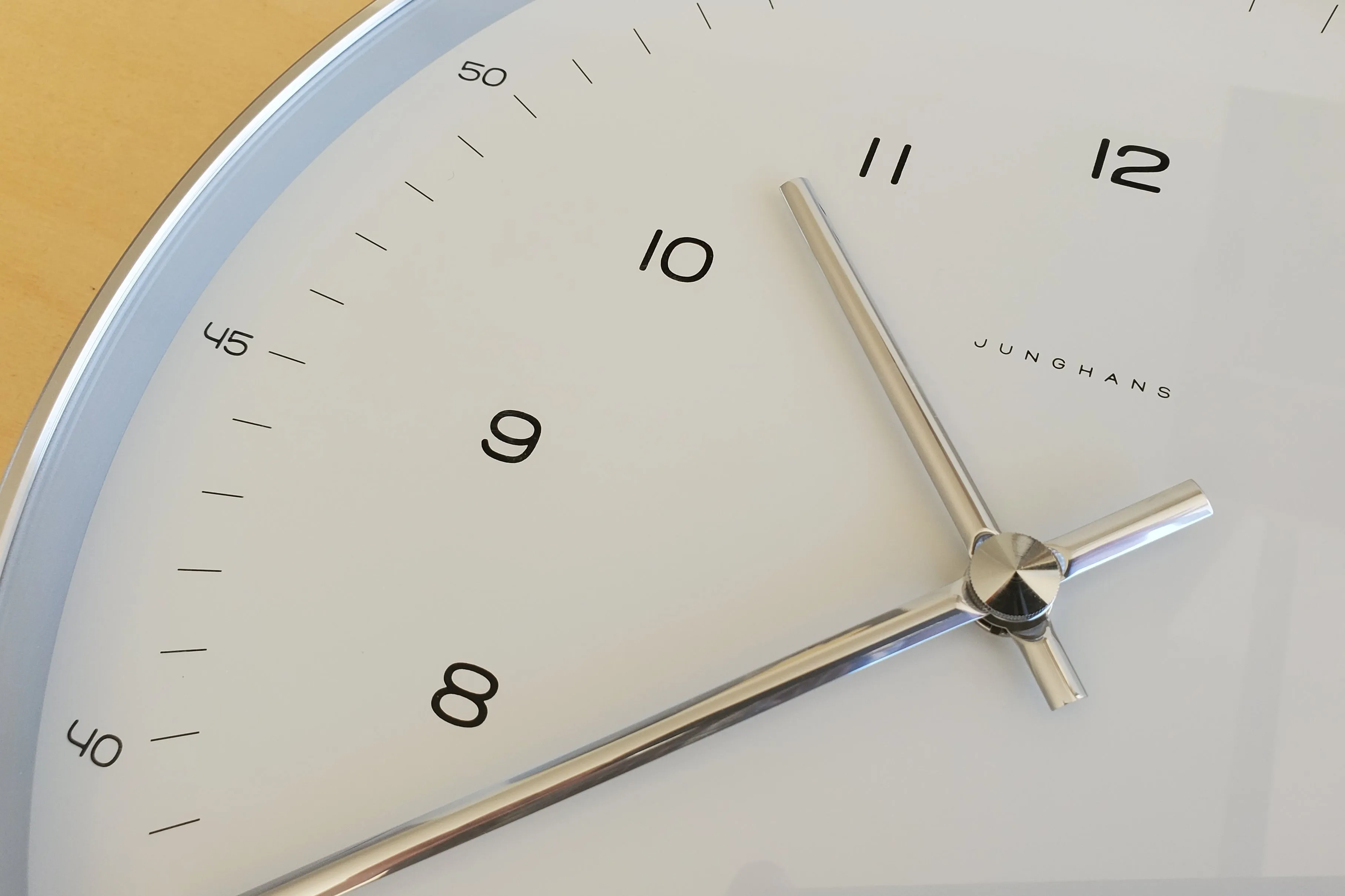 Max Bill Wall Clock