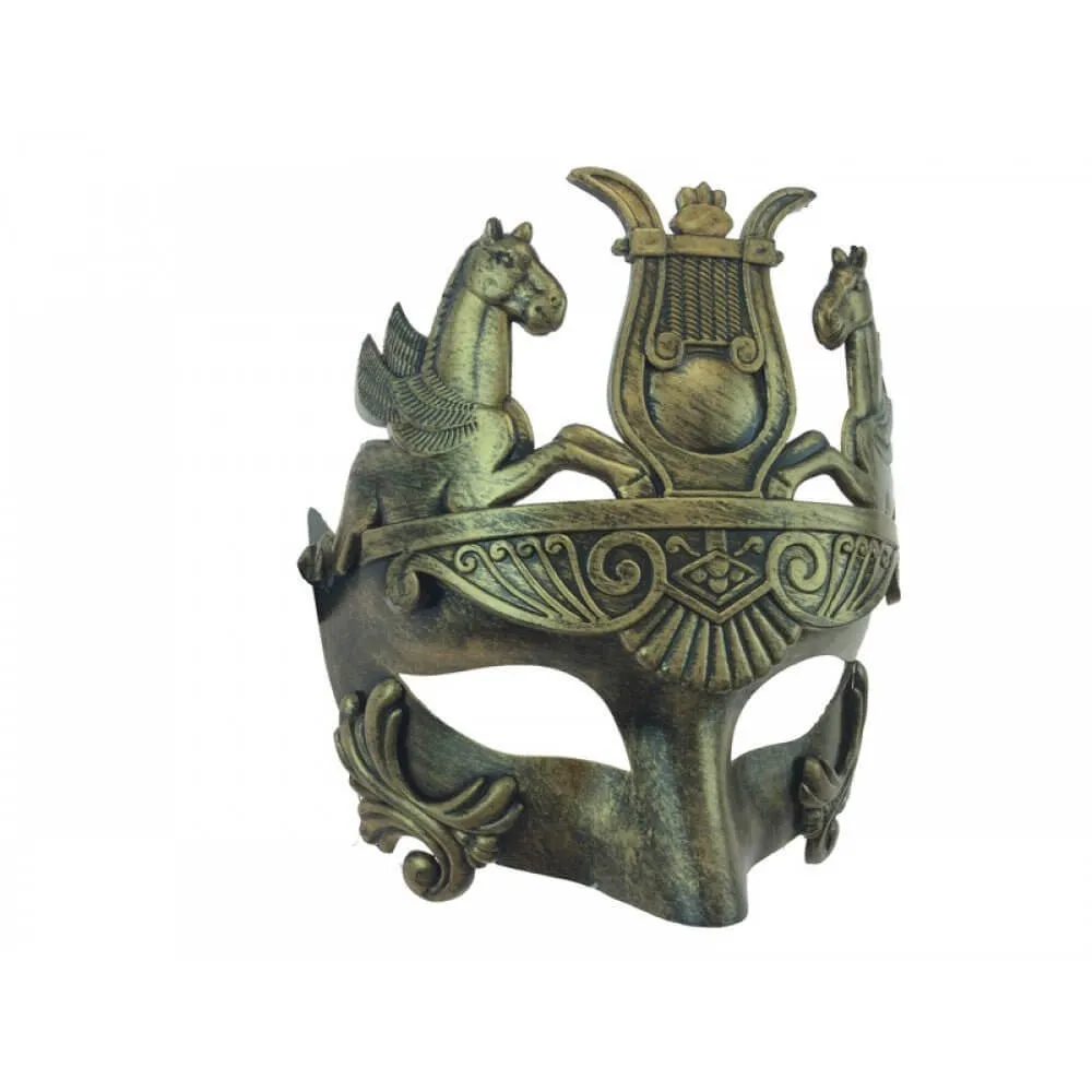 Men's Pegasus Mask - Gold