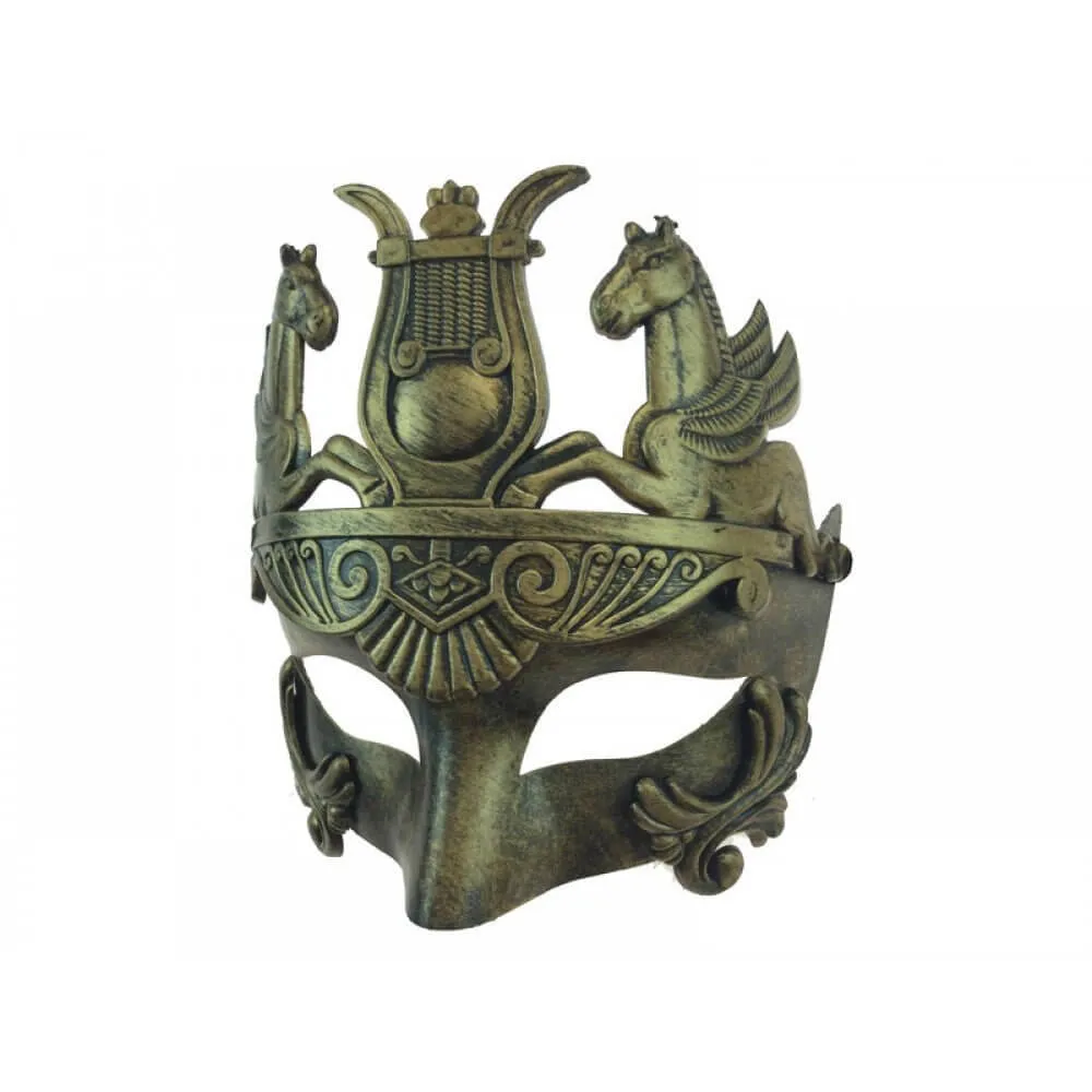 Men's Pegasus Mask - Gold