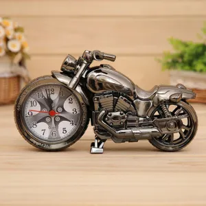 Mini Motorcycle Shape Digital Alarm Clock
