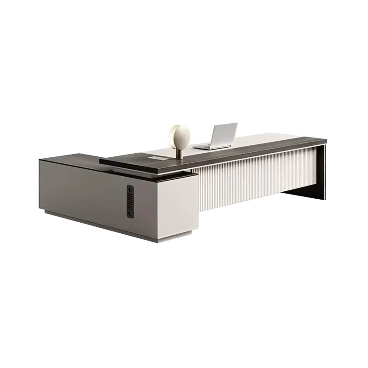 Minimalist Luxe Executive Desk  Office Desk