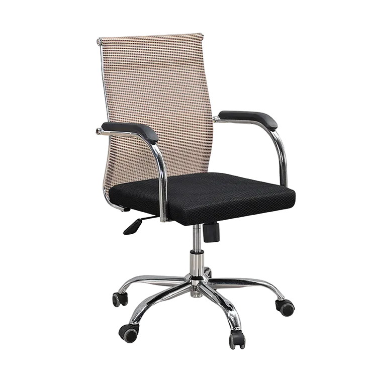 Minimalist Modern Desk with Slat Screen, Four Seats
