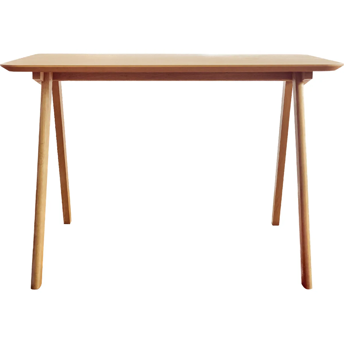 Minimalist Oak Wood Mid-Century Desk