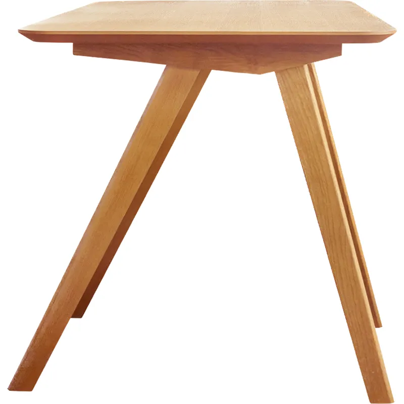 Minimalist Oak Wood Mid-Century Desk