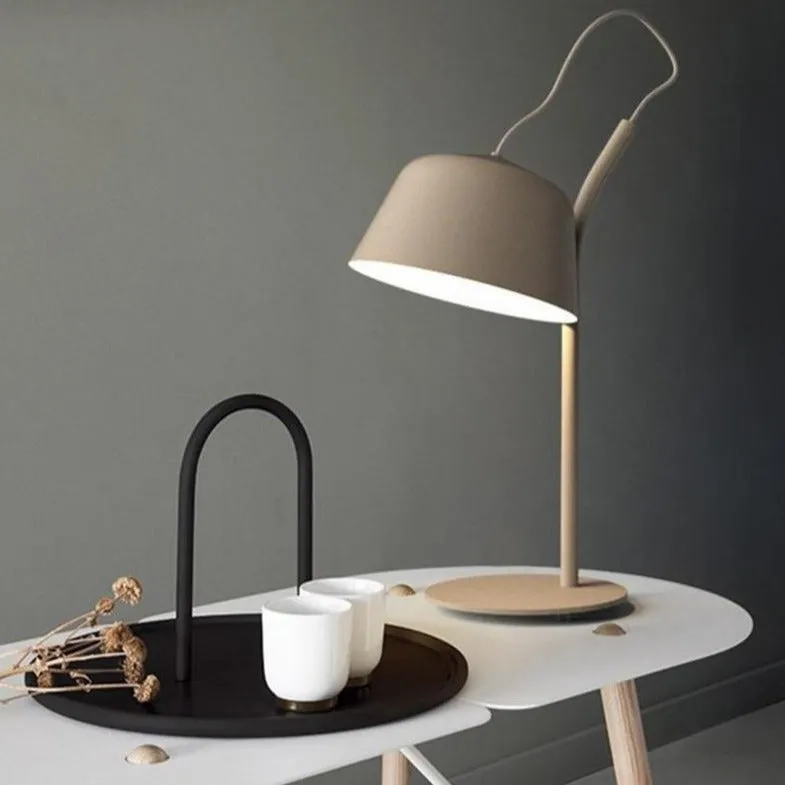 Modern Studio Colored Metal LED Table Lamp