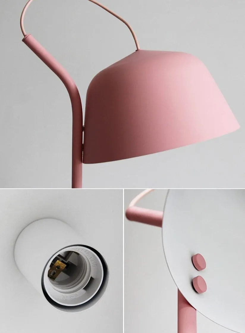 Modern Studio Colored Metal LED Table Lamp