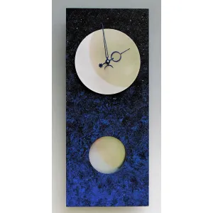 Moon at Night Pendulum Clock