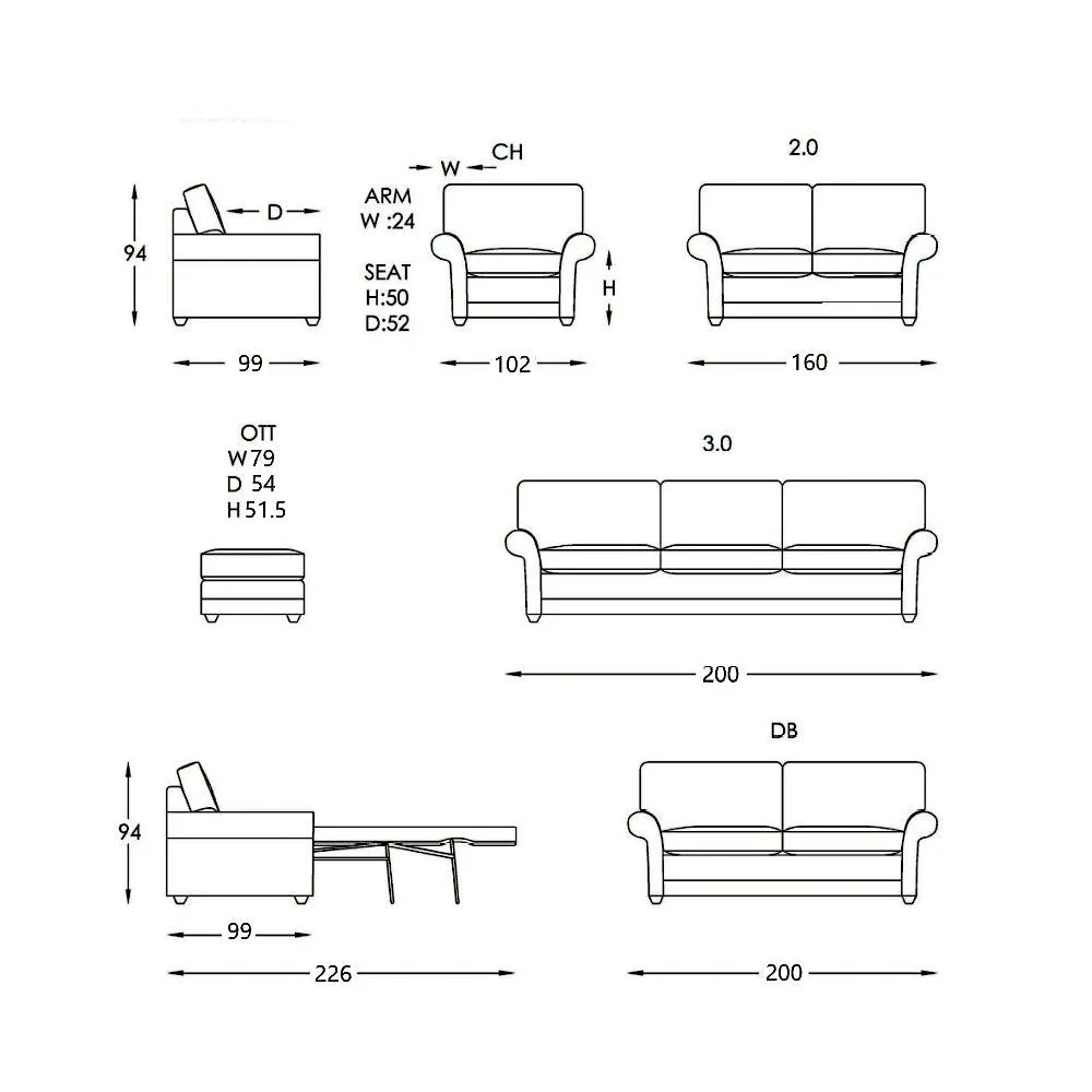 Moran Furniture Dartford Sofa