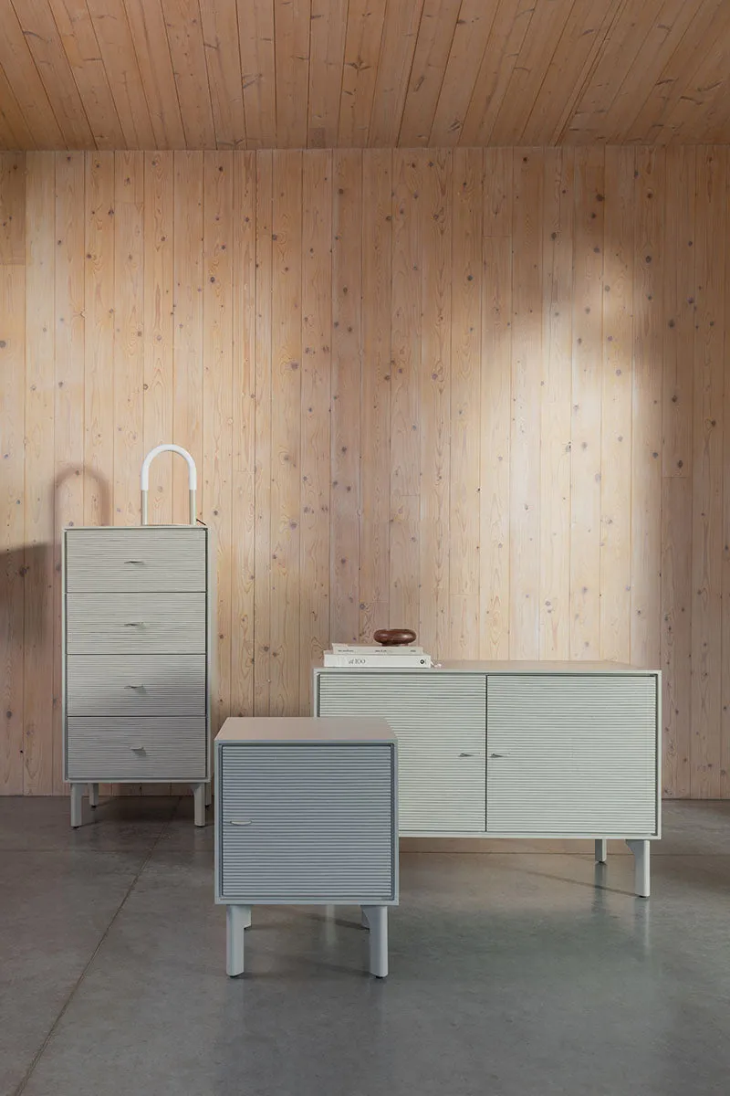 Morning Grey 2 Doors Sideboard