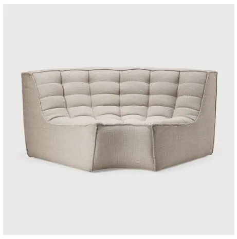 N701 Sofa Round Corner Beige