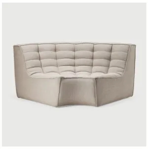 N701 Sofa Round Corner Beige