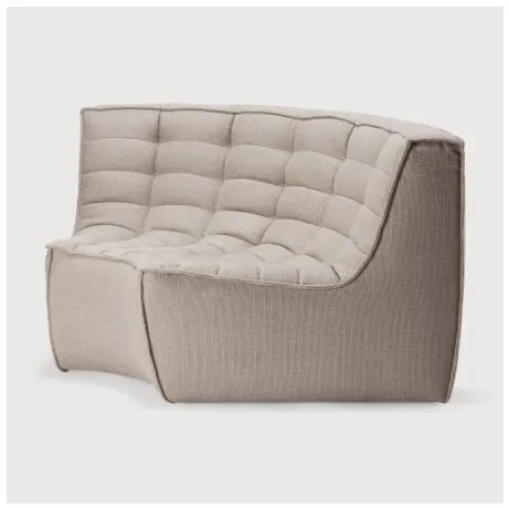N701 Sofa Round Corner Beige