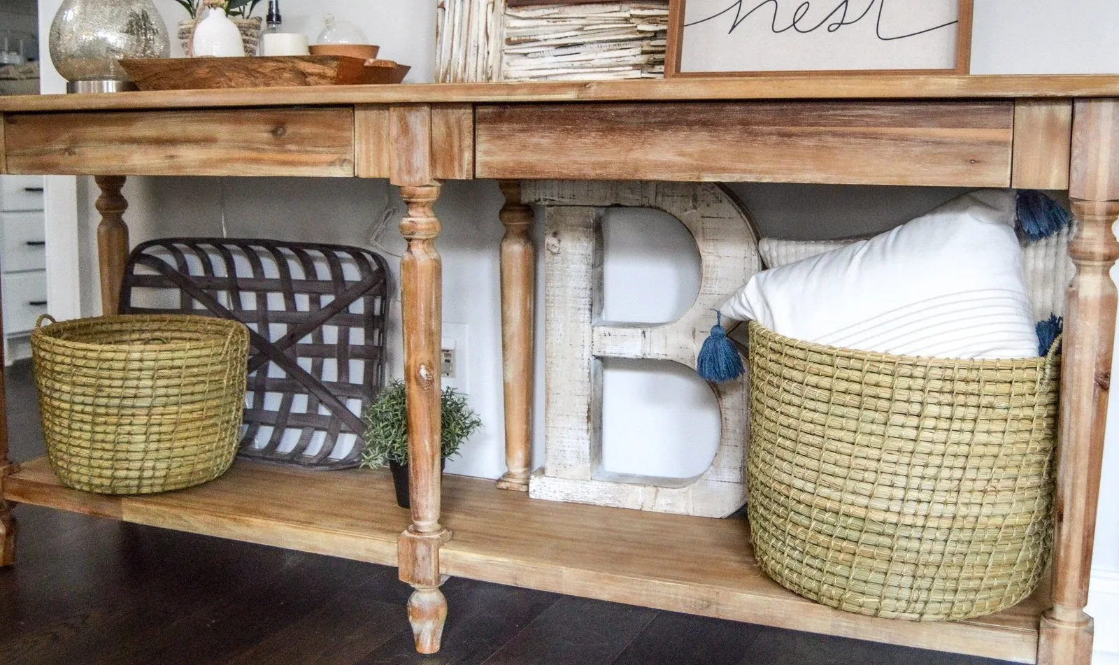 Nested Grass Basket Sets