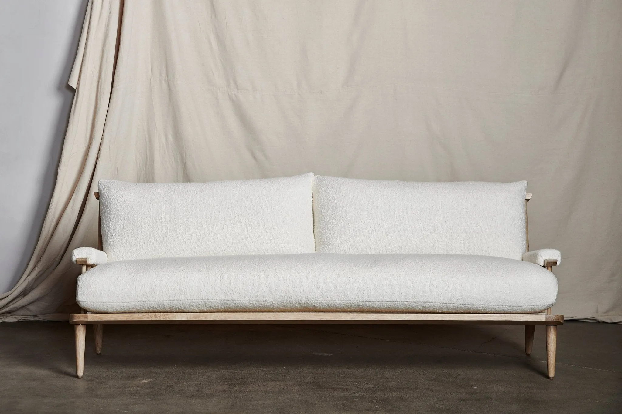 Nickey Kehoe Spindle Back Viewing Settee