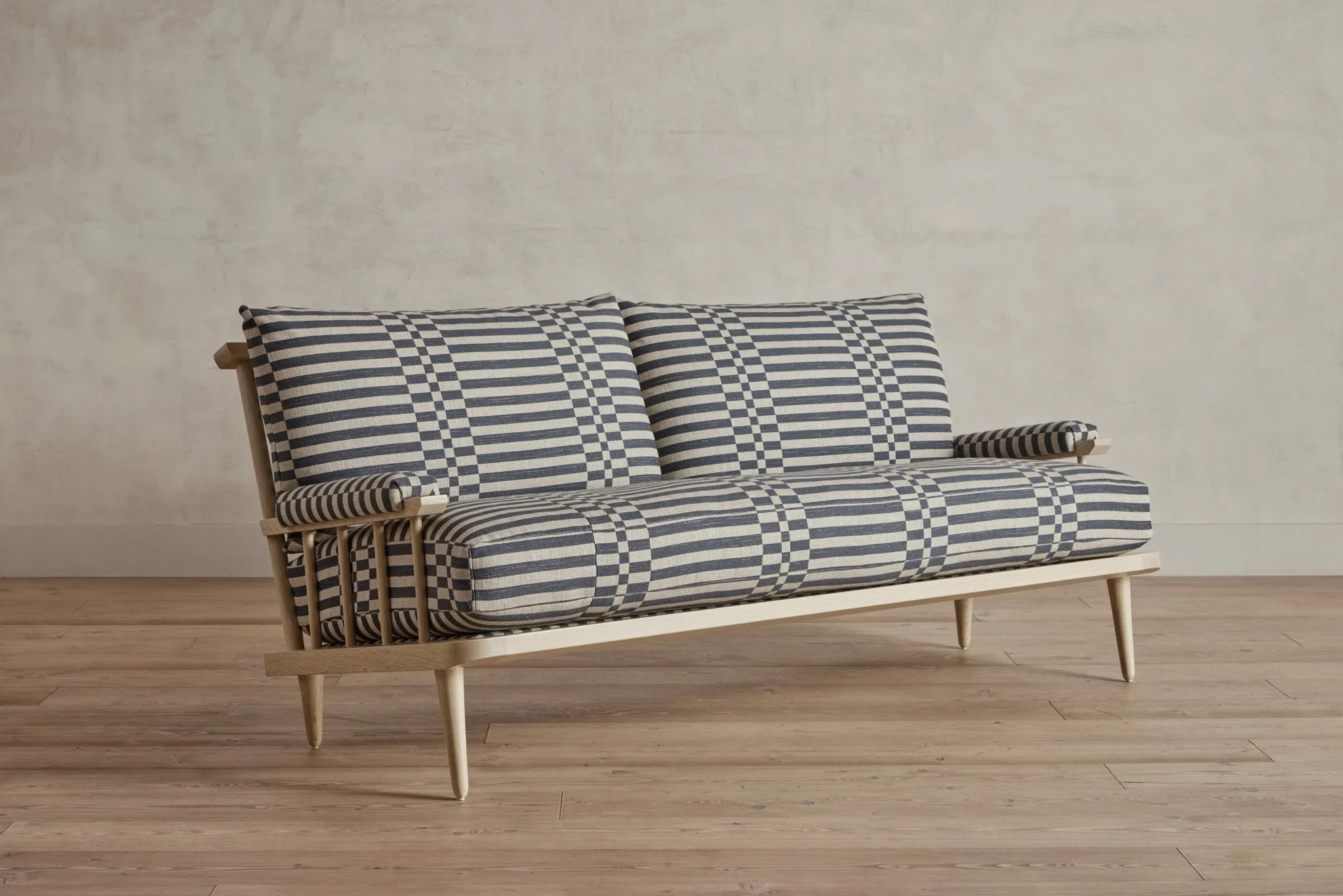 Nickey Kehoe Spindle Back Viewing Settee