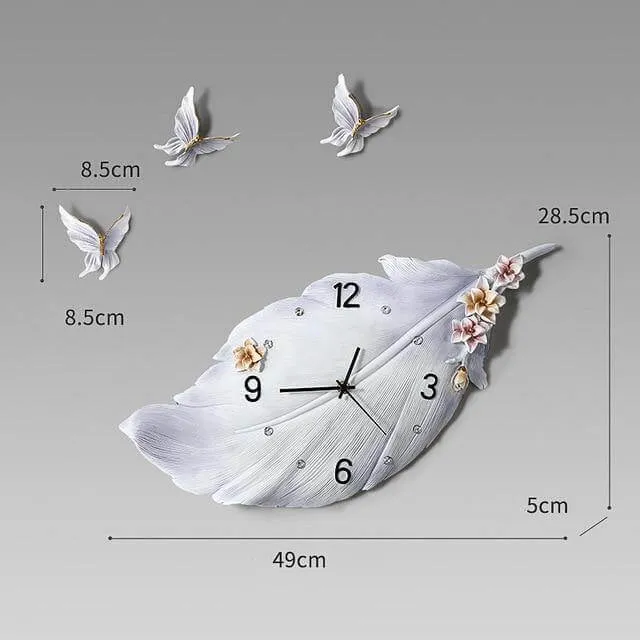 Nordic Wind Art Wall Clock