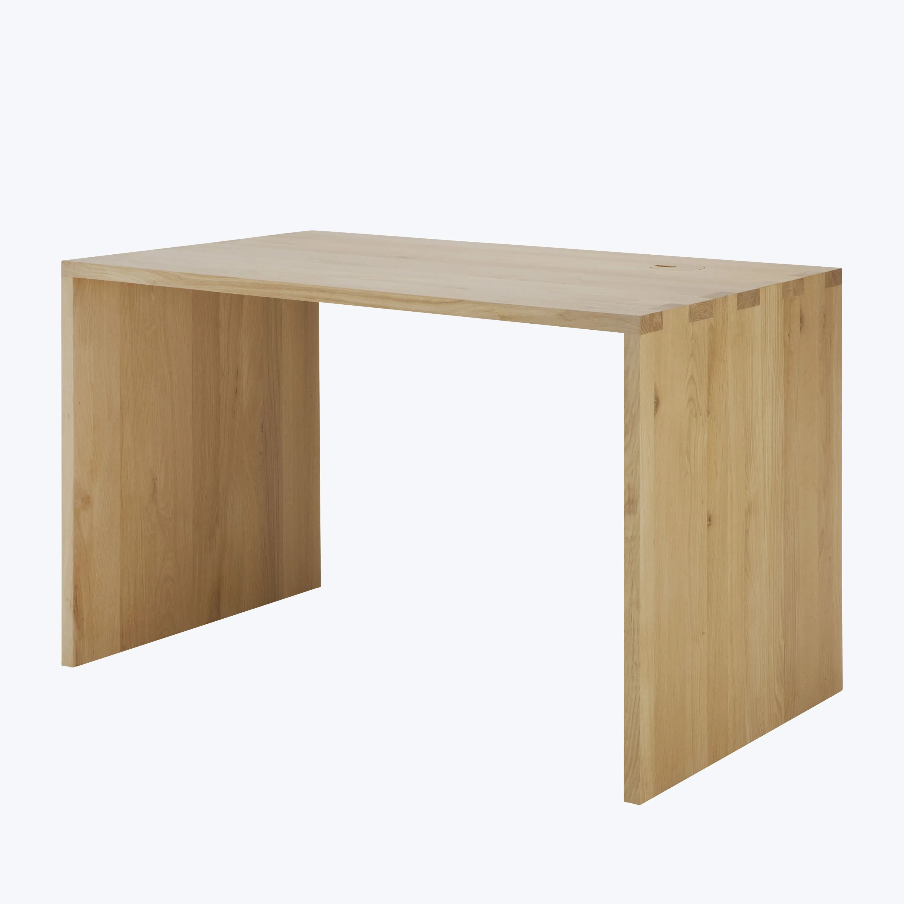 Oak U Desk