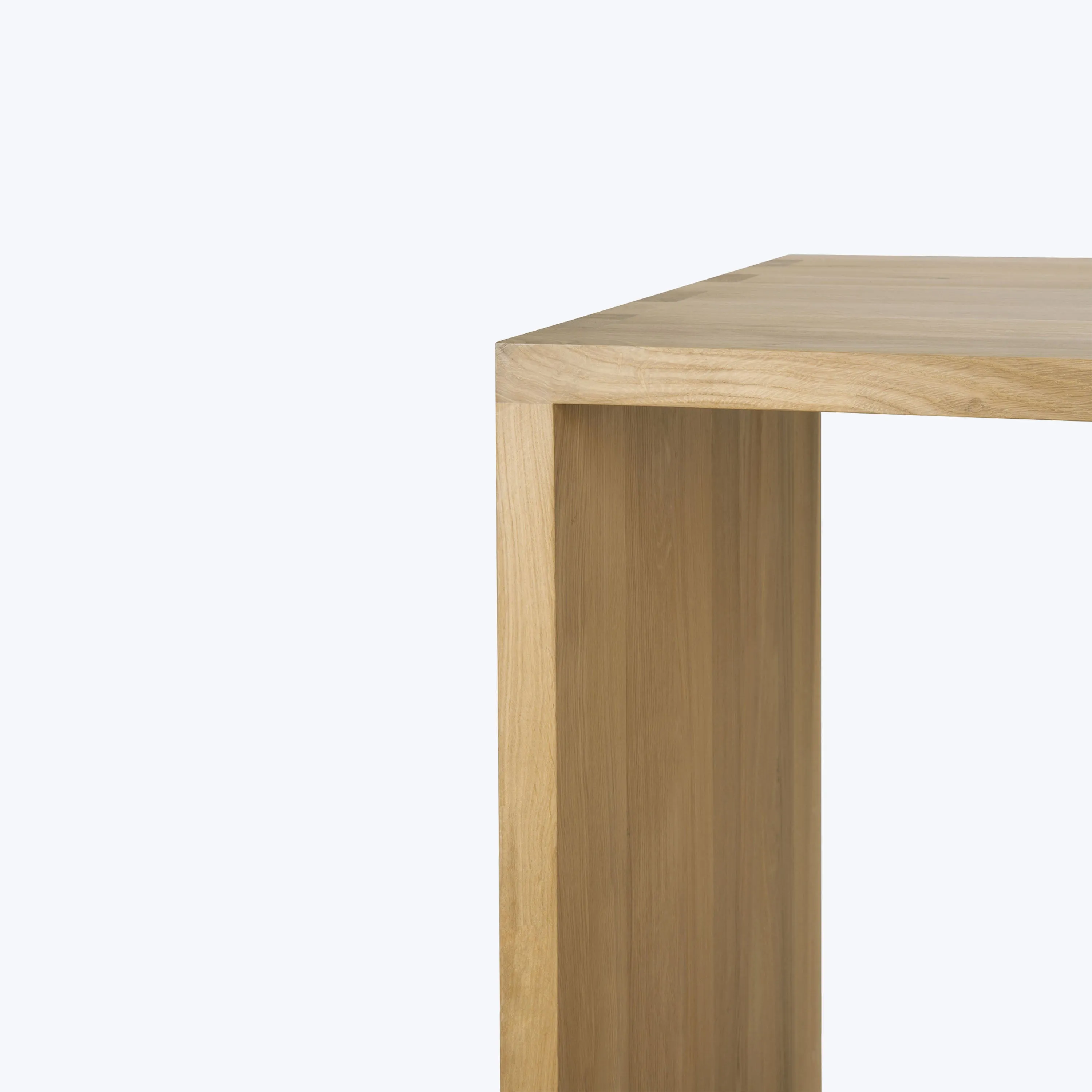 Oak U Desk