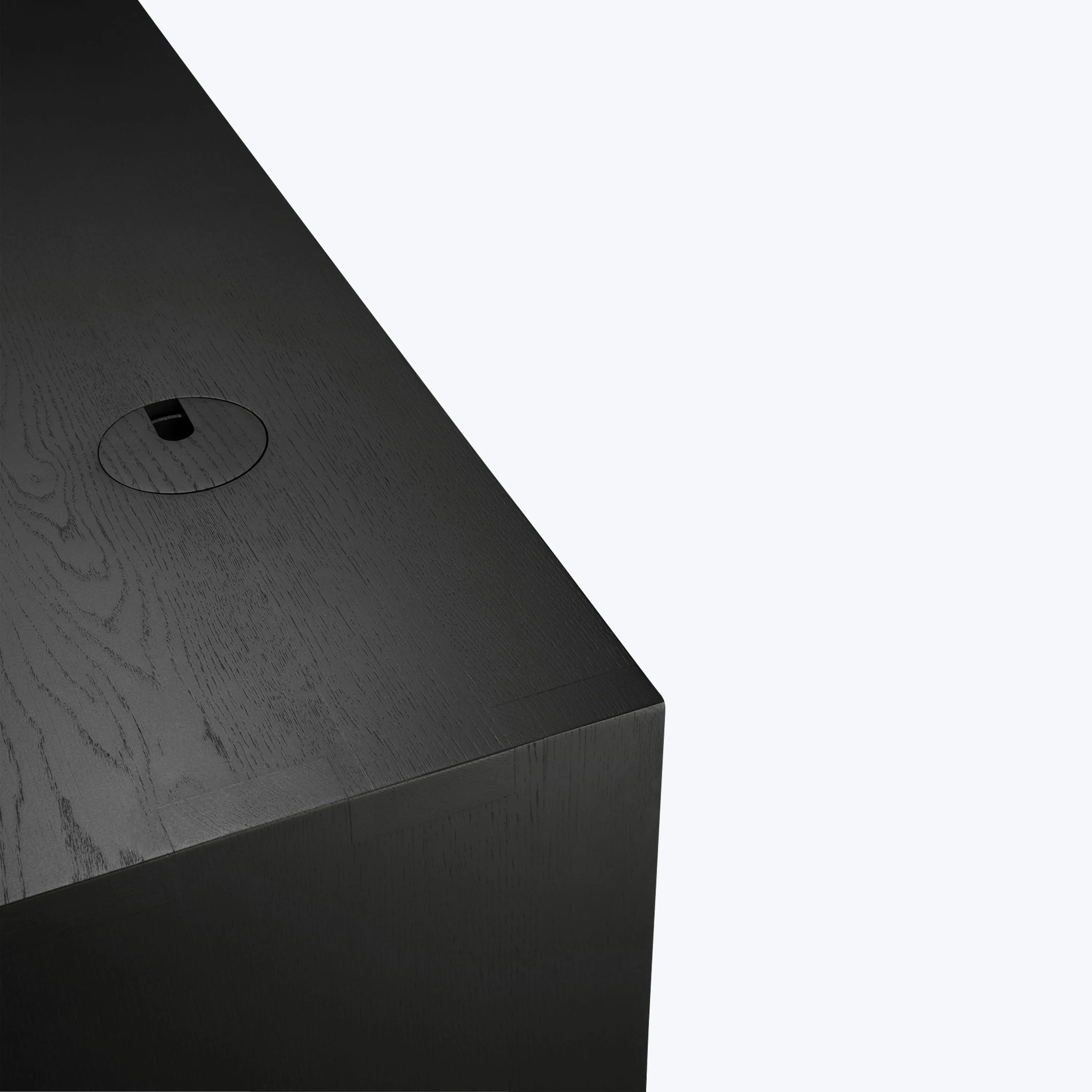 Oak U Desk