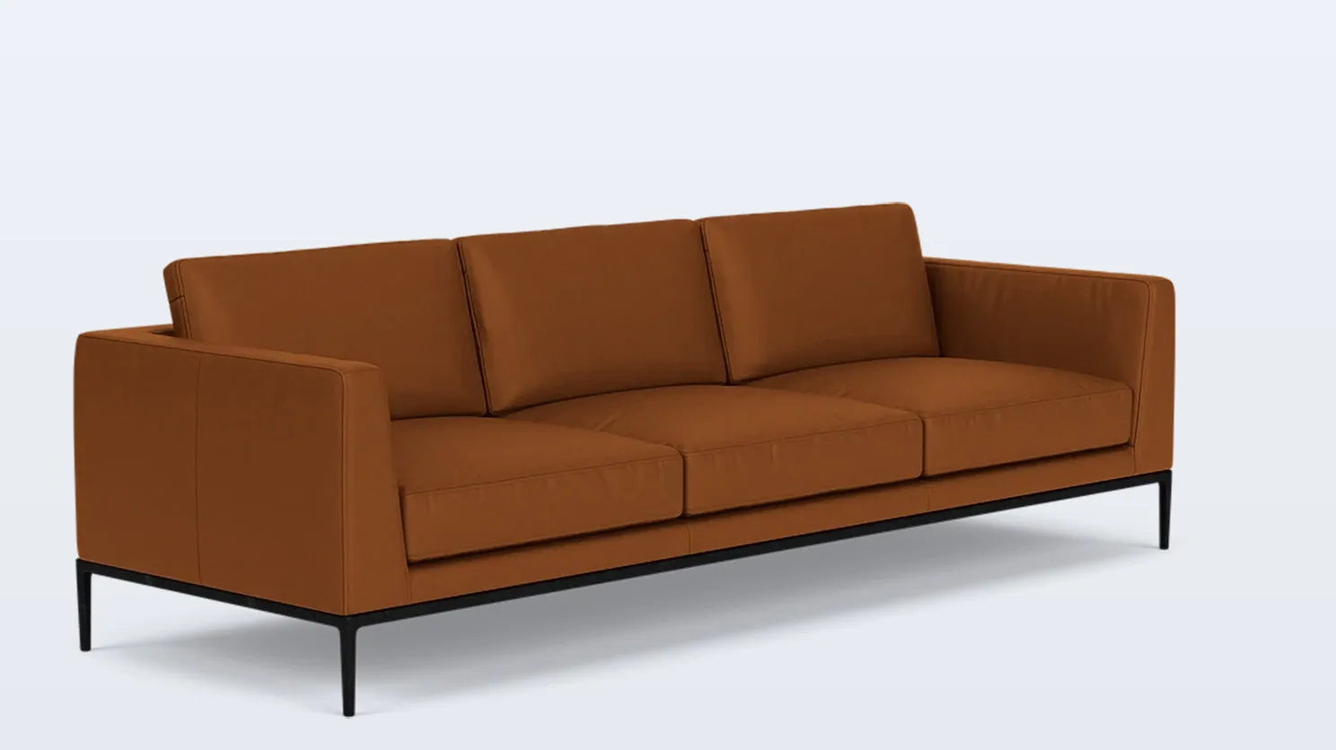 oma 101" sofa - leather