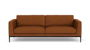 oma 89" sofa - leather