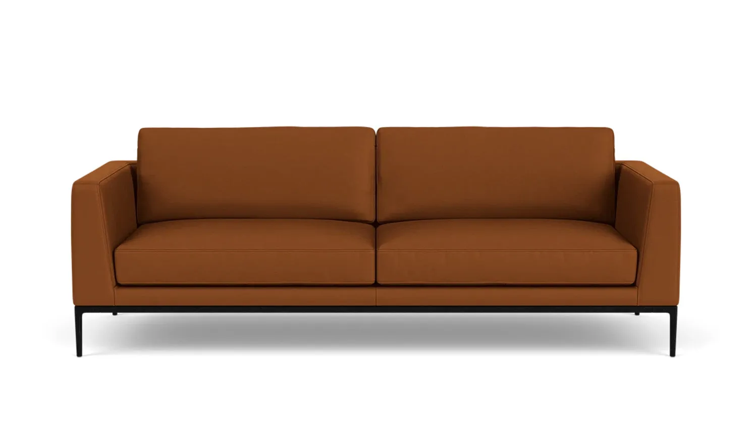 oma 89" sofa - leather