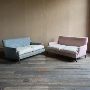 Pair of Howard Style Sofas - late 19th/early 20th Century