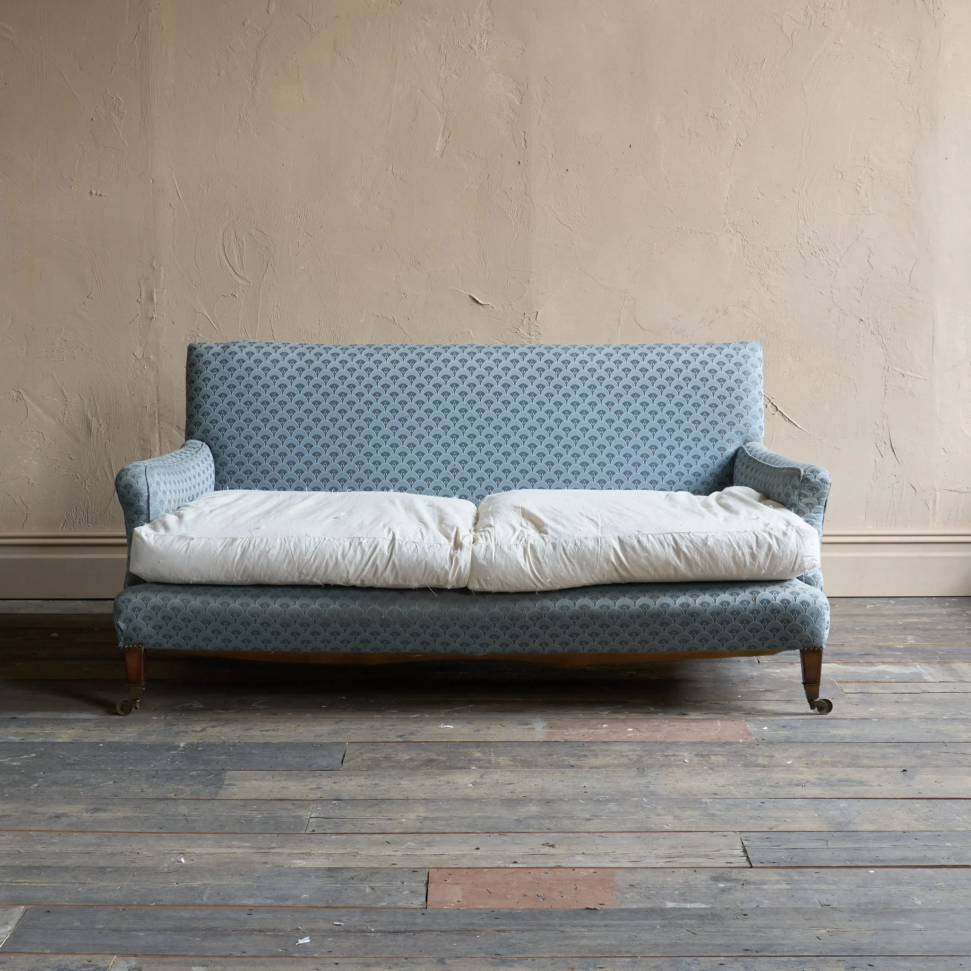 Pair of Howard Style Sofas - late 19th/early 20th Century