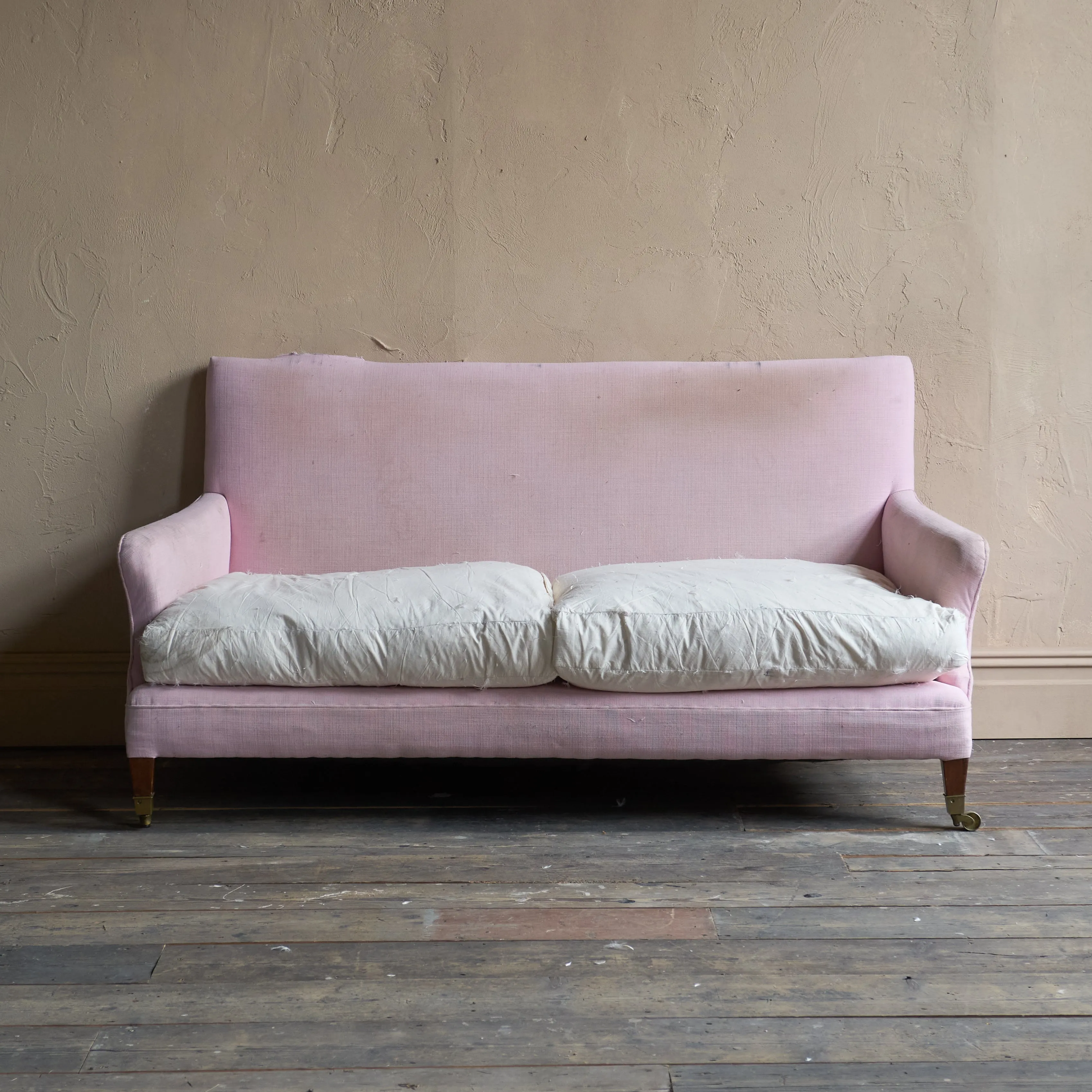Pair of Howard Style Sofas - late 19th/early 20th Century