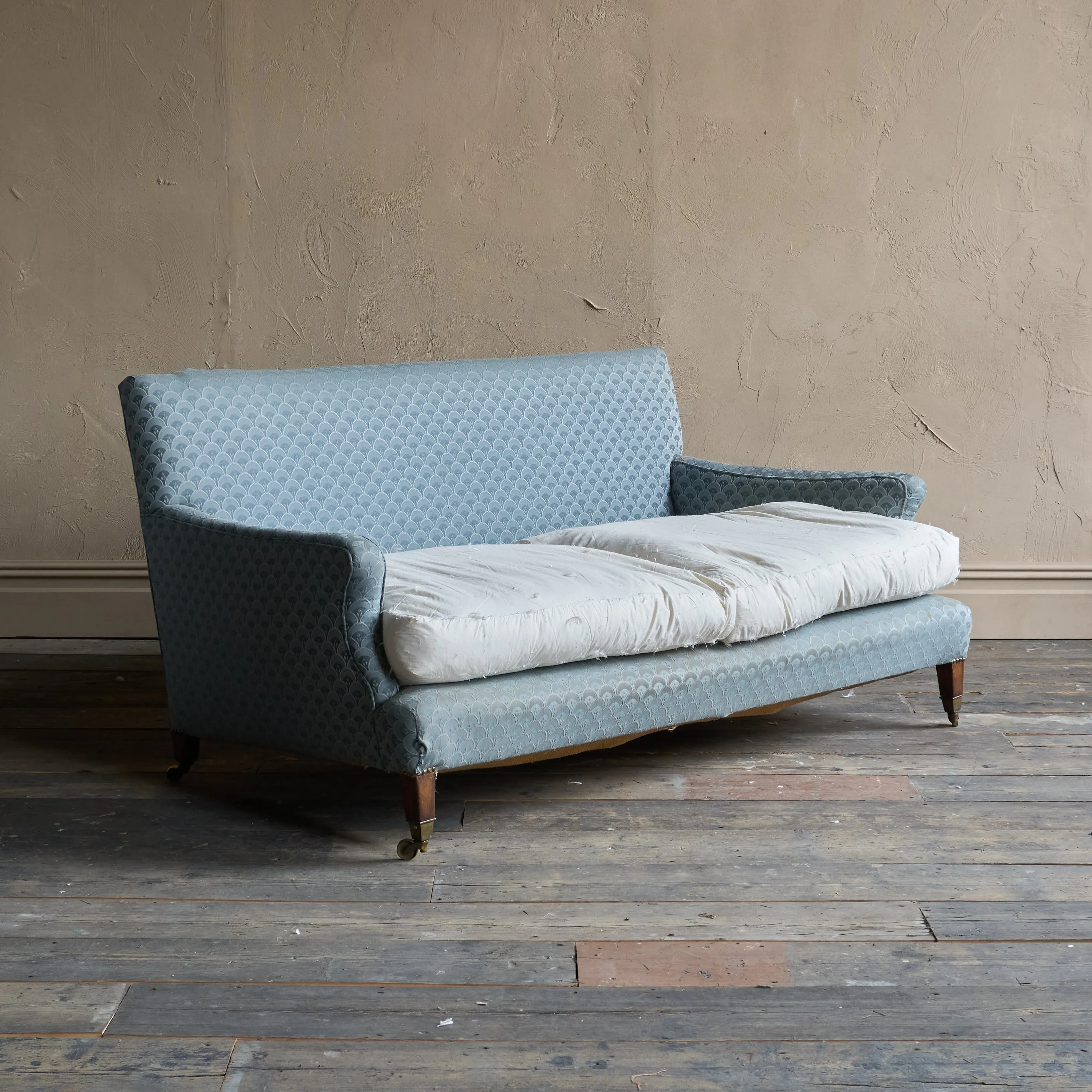 Pair of Howard Style Sofas - late 19th/early 20th Century