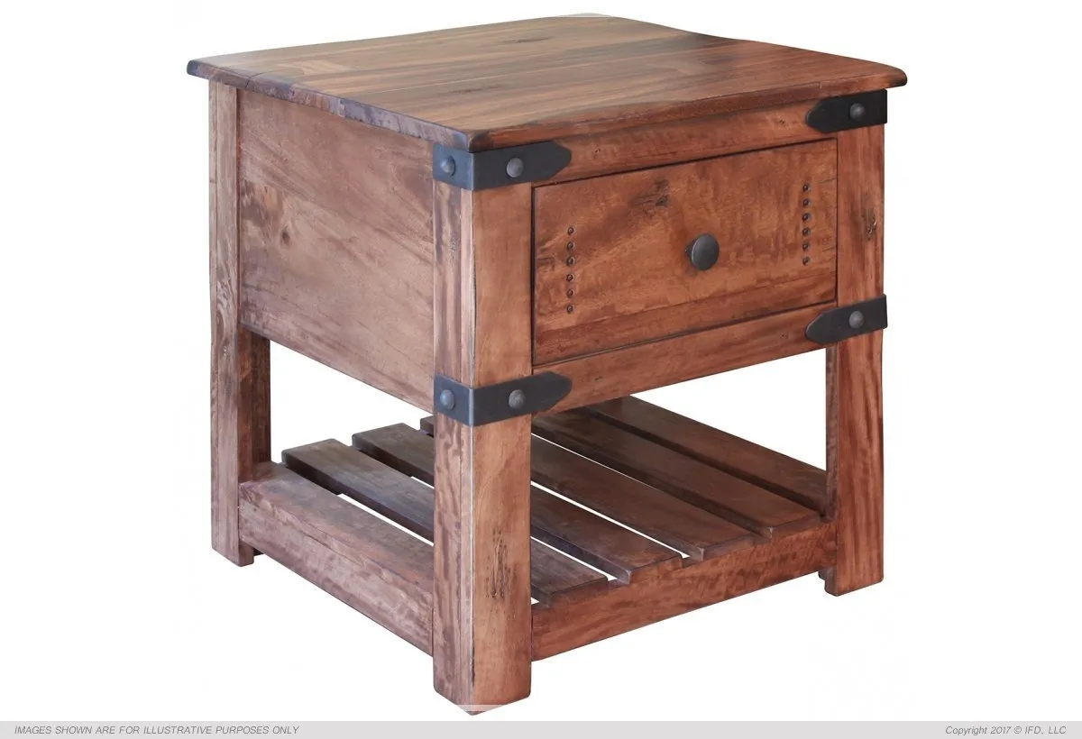 Parota End Table