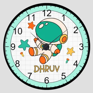 Personalised Wall Clock - Explorer Time