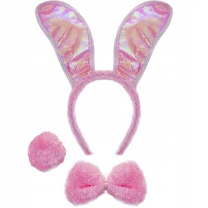 Pink Bunny Playset (3pcs)