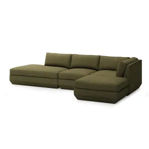 Podium 4 Piece Modular Lounge Sectional B