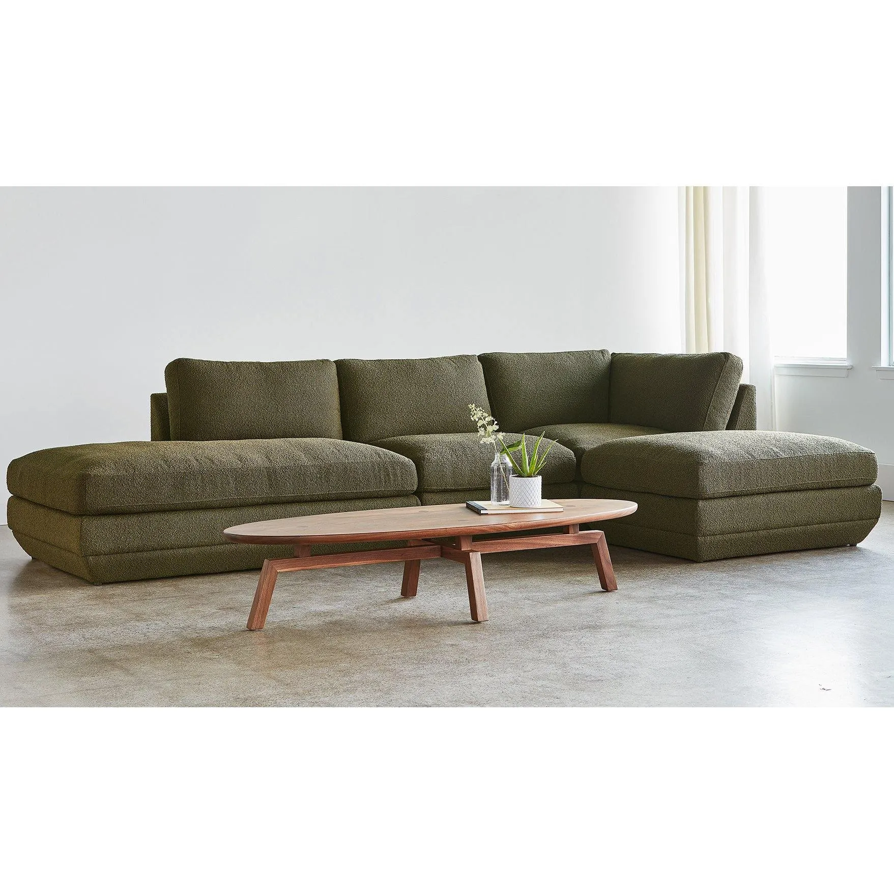 Podium 4 Piece Modular Lounge Sectional B