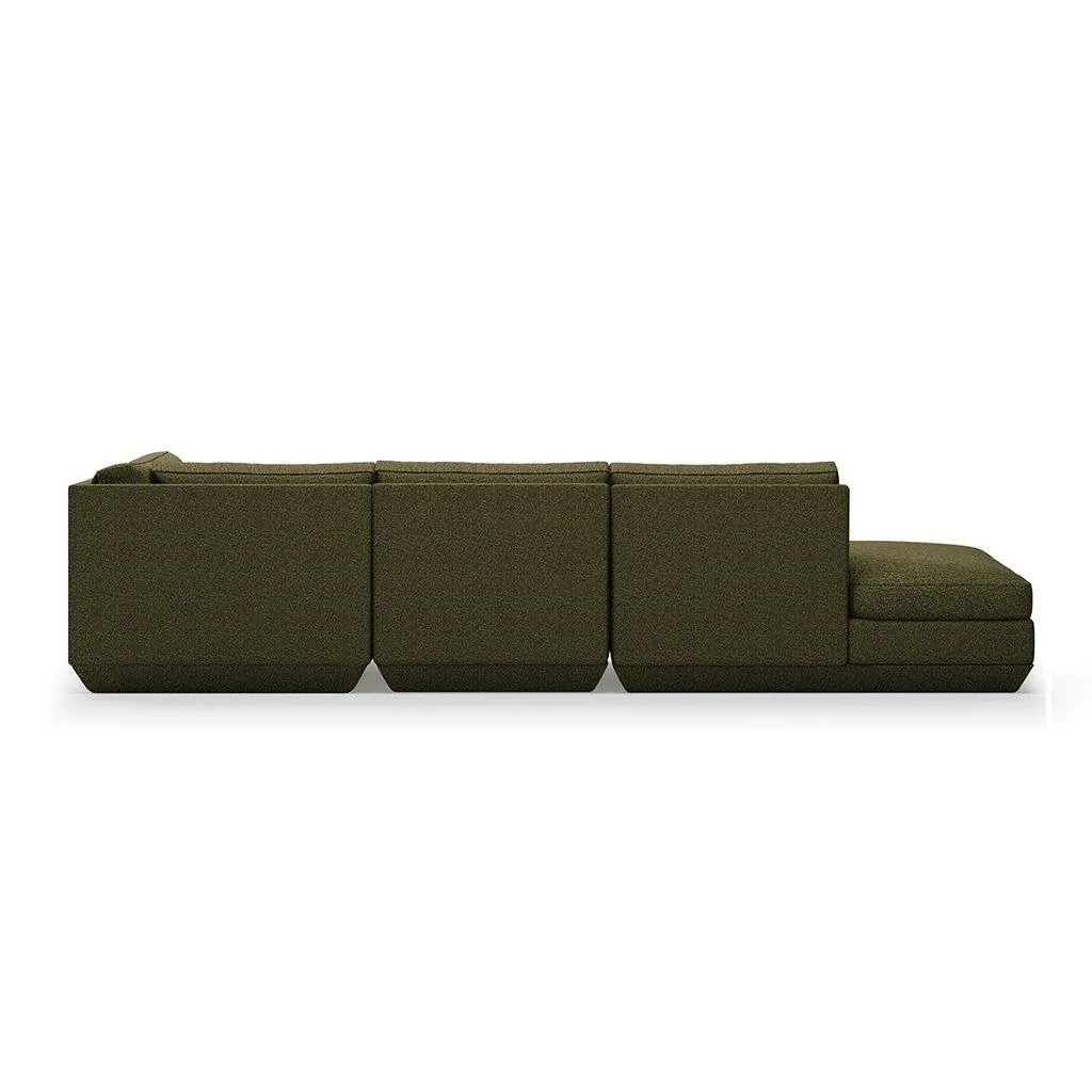 Podium 4 Piece Modular Lounge Sectional B