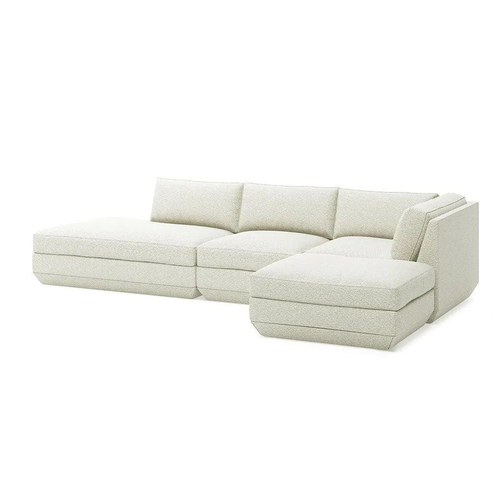 Podium 4 Piece Modular Lounge Sectional B