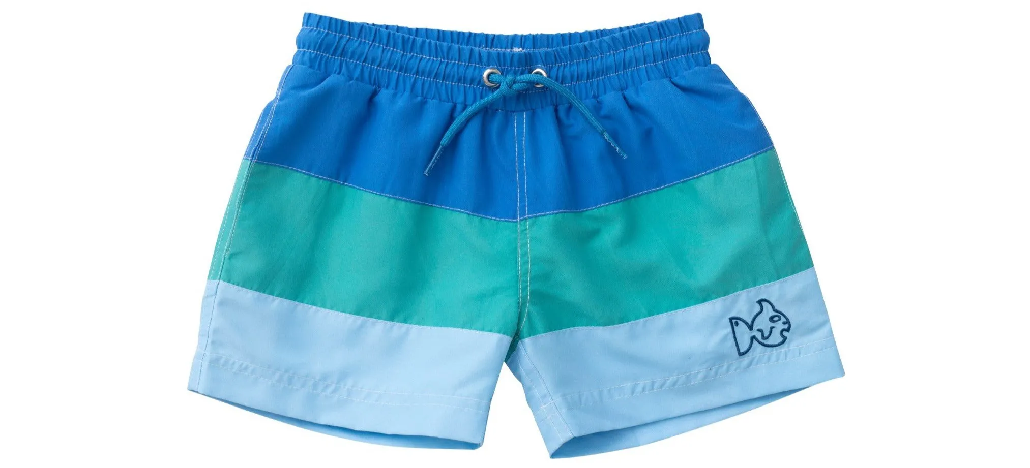 Prodoh Blue Perennial Colorblock Swim Trunks