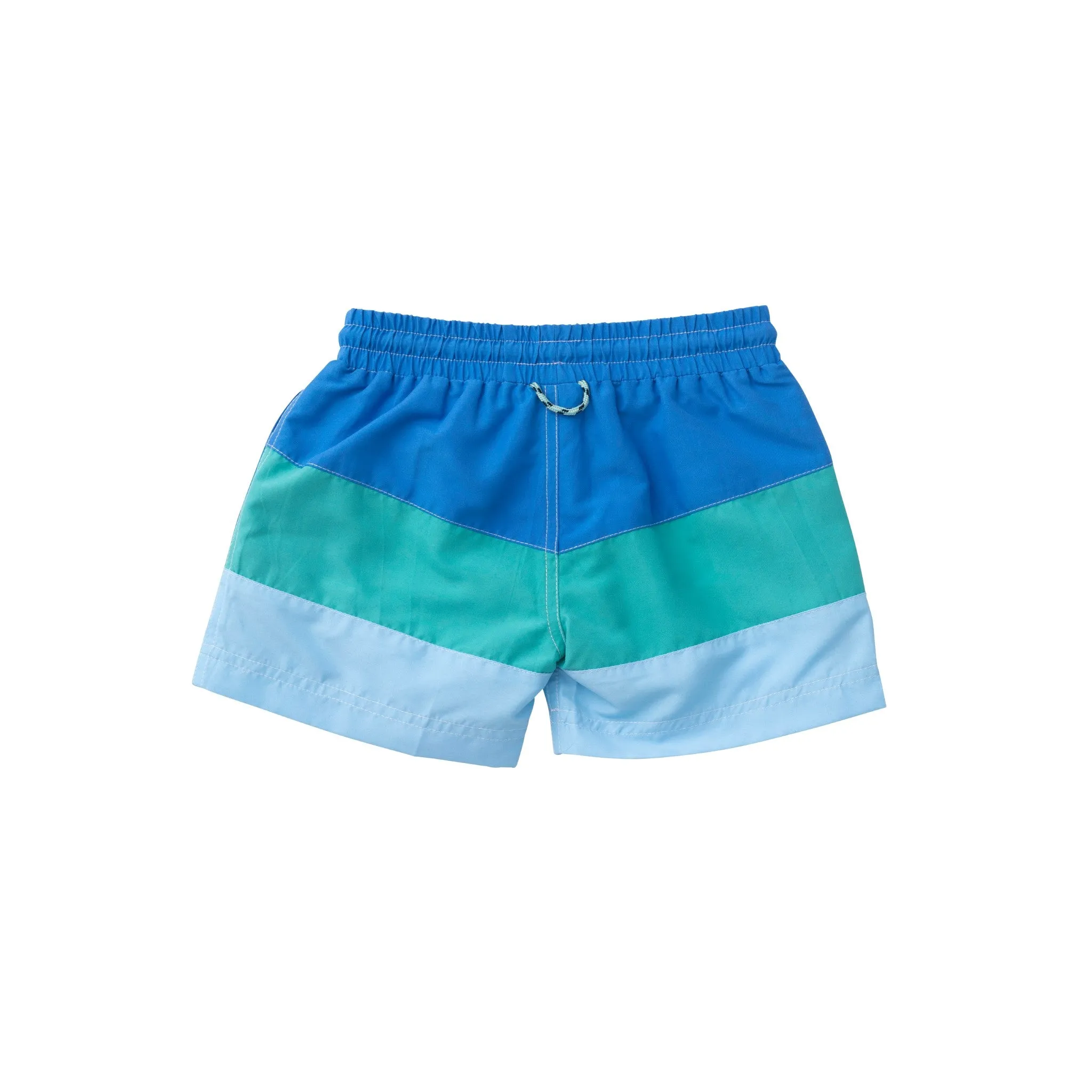 Prodoh Blue Perennial Colorblock Swim Trunks